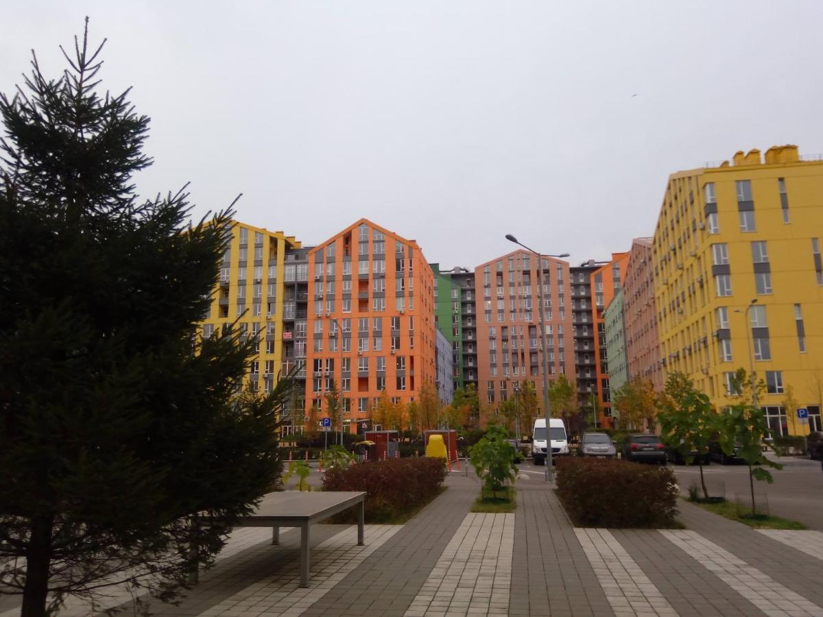 Comfortable Studio Apartments In A Secure Residential Complex Comfort Town Кт-02 Kiev Ngoại thất bức ảnh