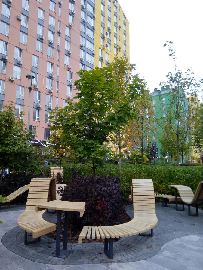 Comfortable Studio Apartments In A Secure Residential Complex Comfort Town Кт-02 Kiev Ngoại thất bức ảnh